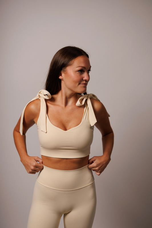 The Soirée Bow Sports Bra